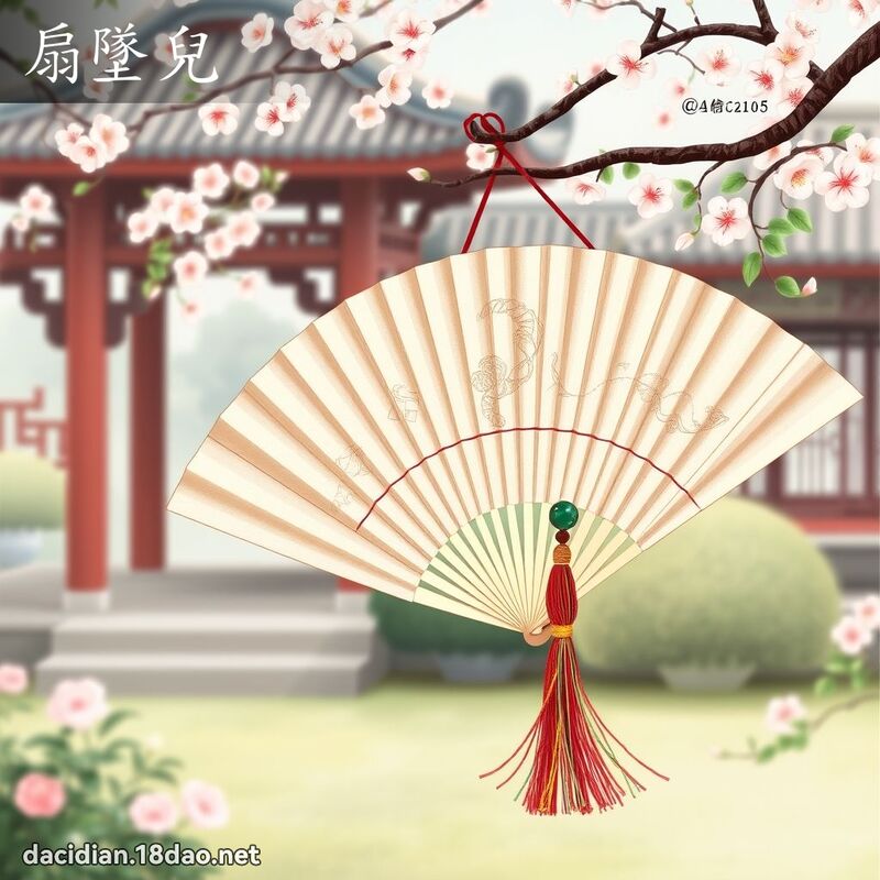 扇坠儿 - 国语大辞典配图