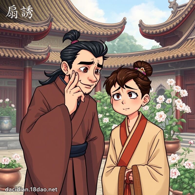 扇诱 - 国语大辞典配图