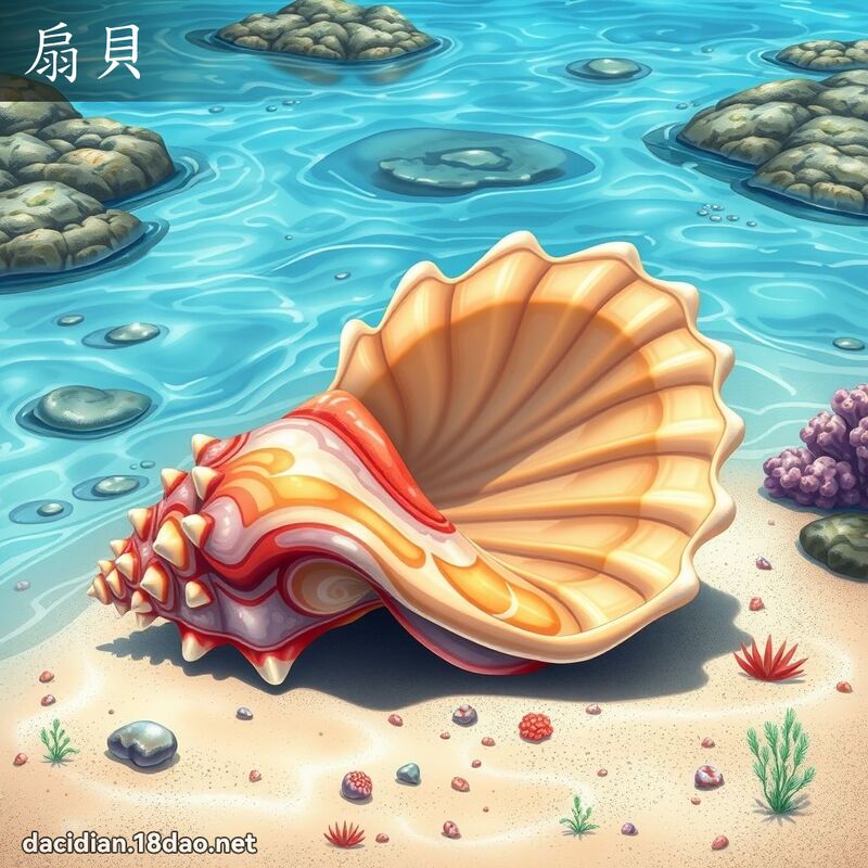 扇貝 - 國語大辭典配圖