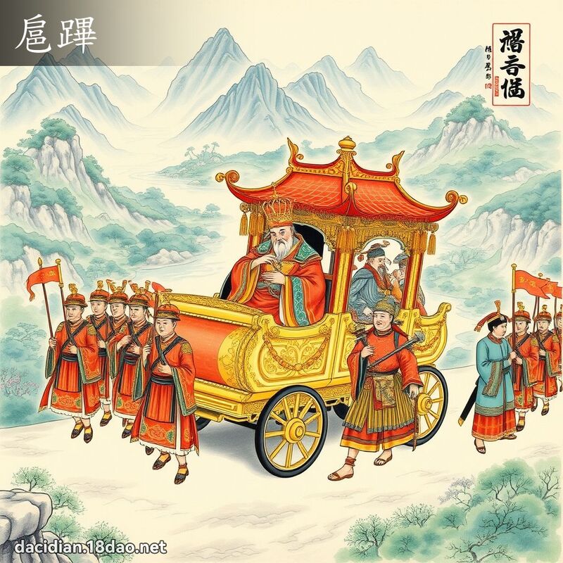 扈蹕 - 國語大辭典配圖