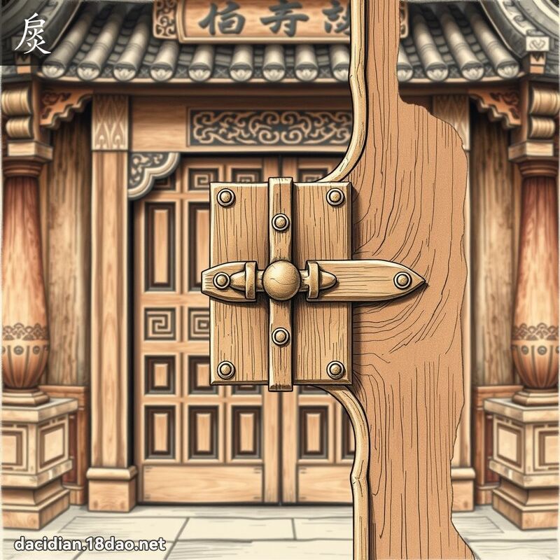 扊 - 国语大辞典配图