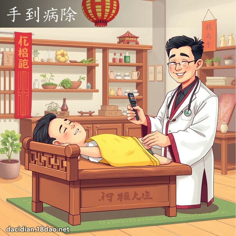 手到病除 - 國語大辭典配圖