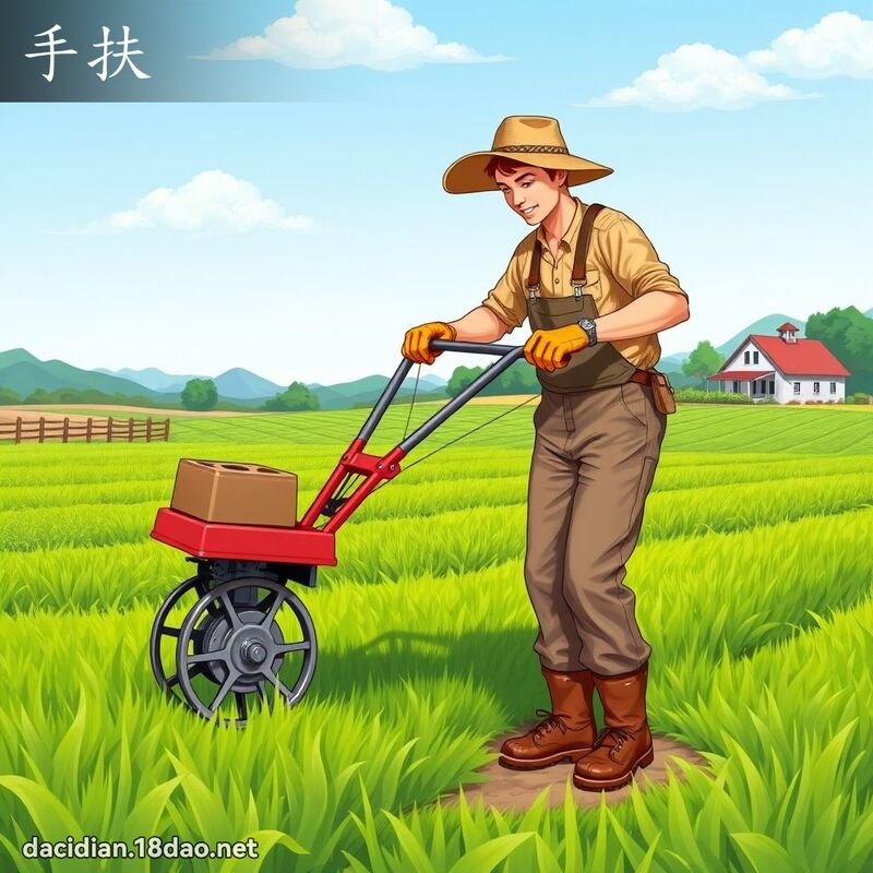 手扶 - 國語大辭典配圖