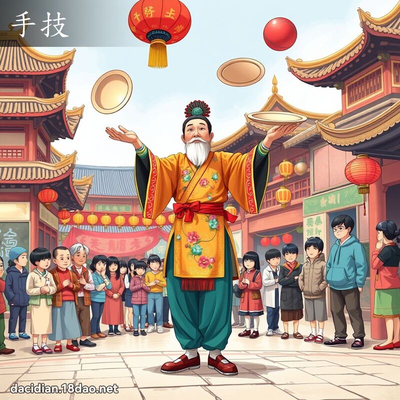 手技 - 國語大辭典配圖