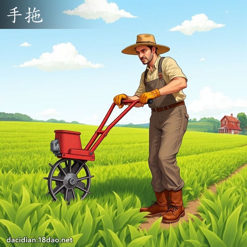 手拖 - 國語大辭典配圖