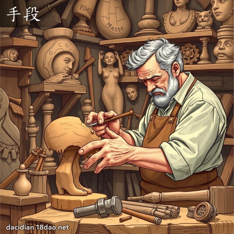 手段 - 国语大辞典配图