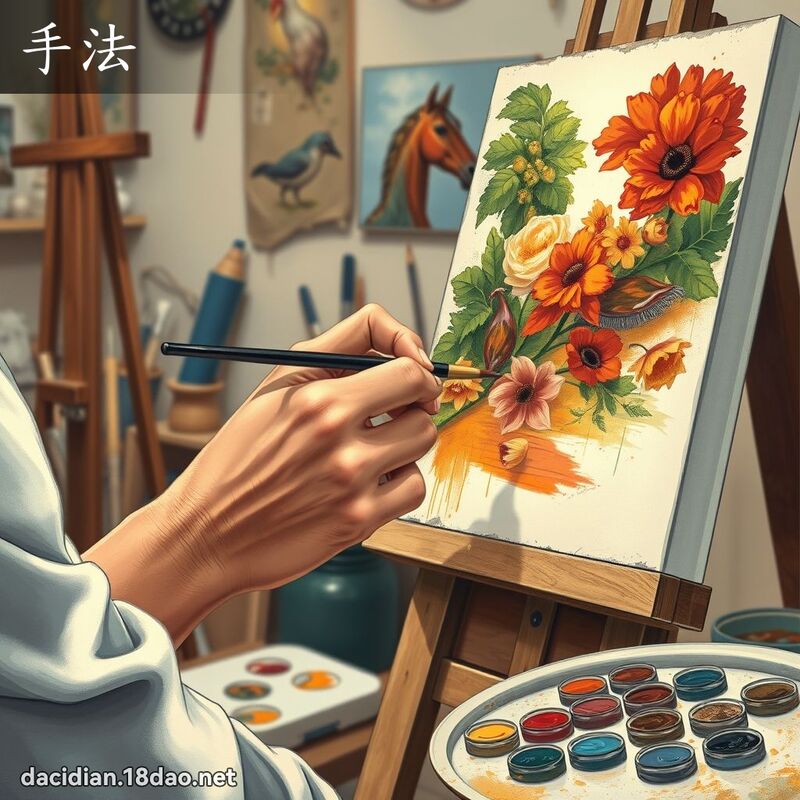 手法 - 国语大辞典配图