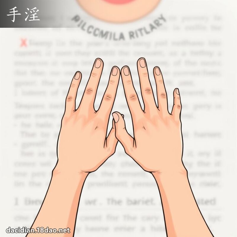手淫 - 國語大辭典配圖