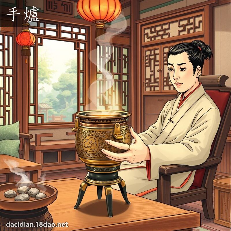 手炉 - 国语大辞典配图