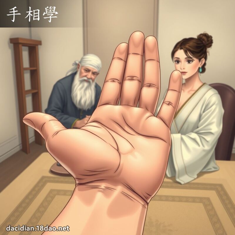 手相學 - 國語大辭典配圖