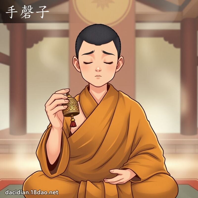 手磬子 - 国语大辞典配图