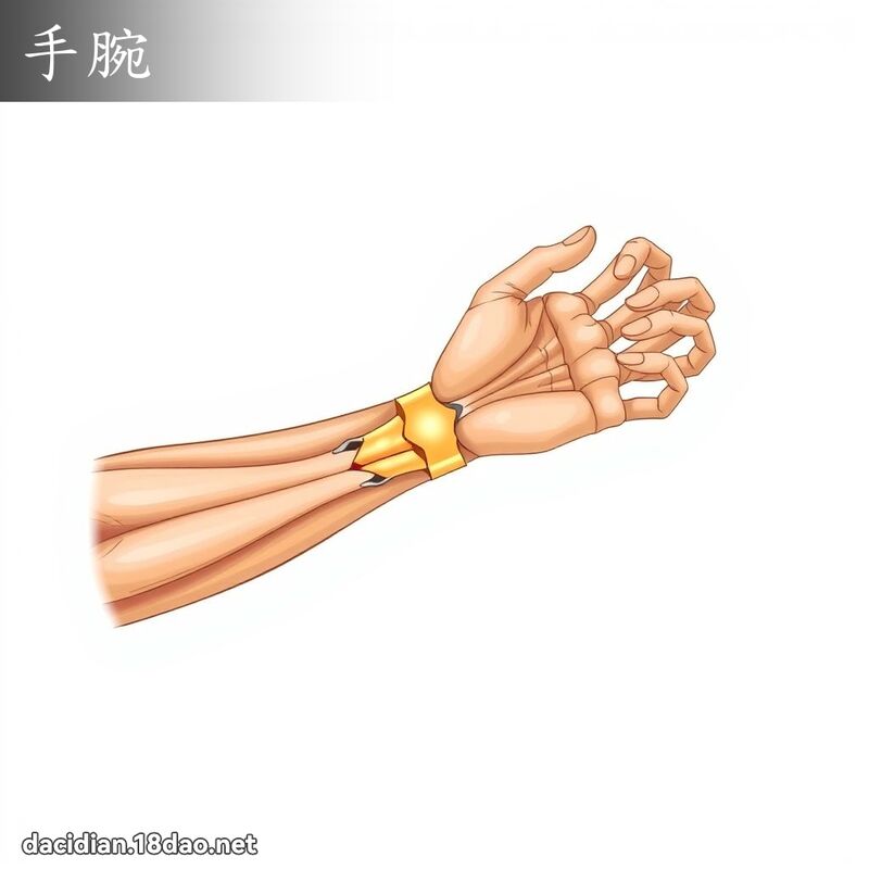 手腕 - 國語大辭典配圖