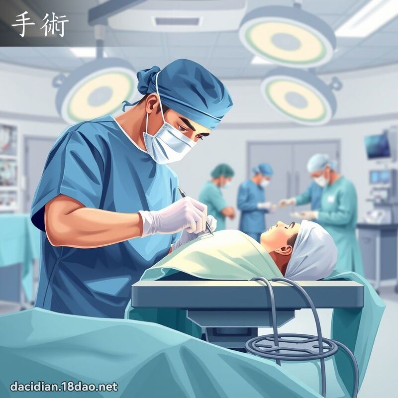 手术 - 国语大辞典配图
