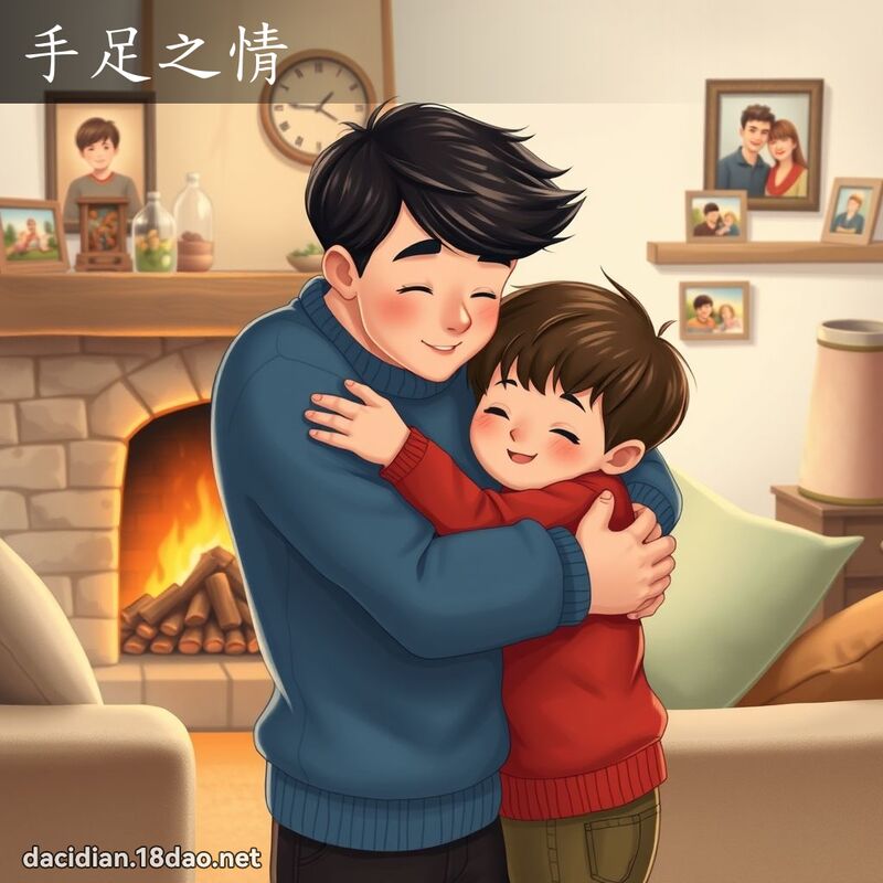 手足之情 - 国语大辞典配图