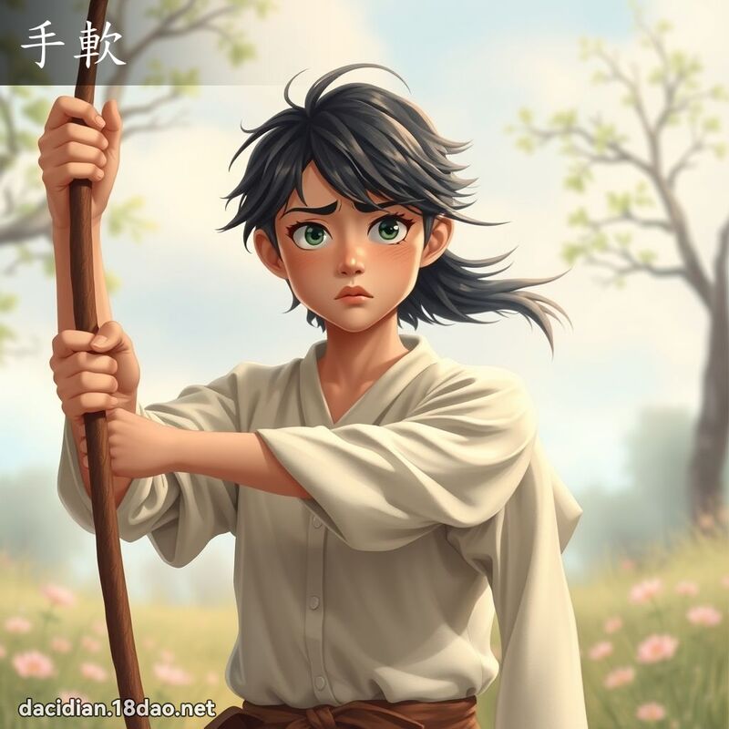 手軟 - 國語大辭典配圖