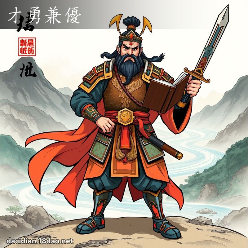 才勇兼优 - 国语大辞典配图