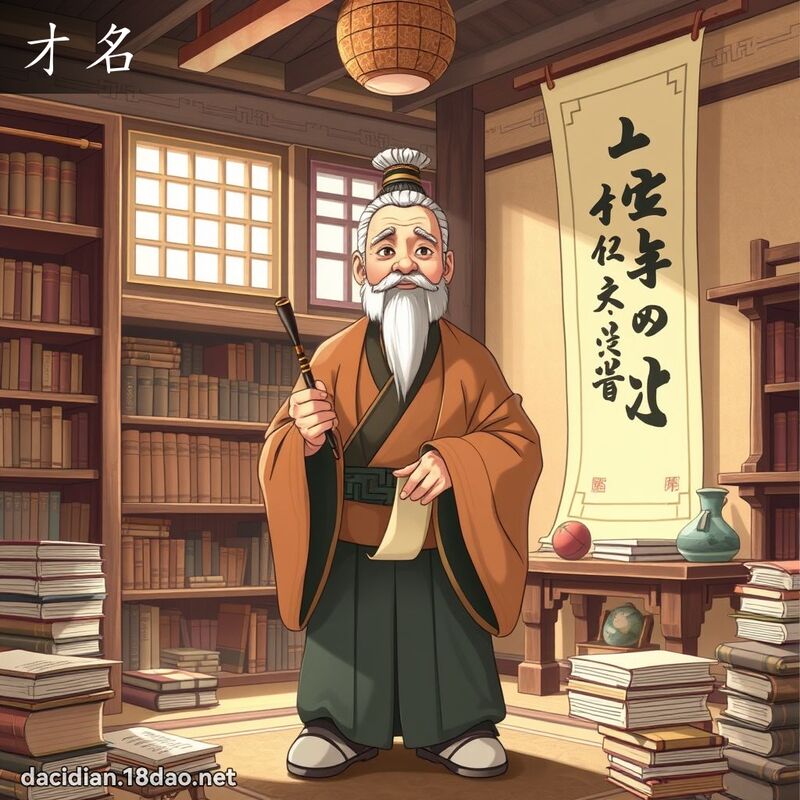 才名 - 国语大辞典配图