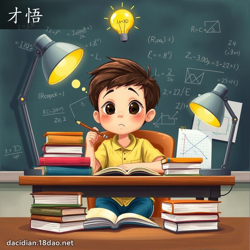 才悟 - 國語大辭典配圖