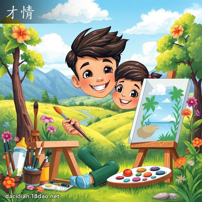 才情 - 國語大辭典配圖