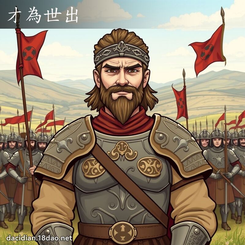 才為世出 - 國語大辭典配圖
