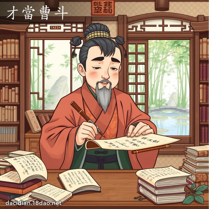 才當曹斗 - 國語大辭典配圖