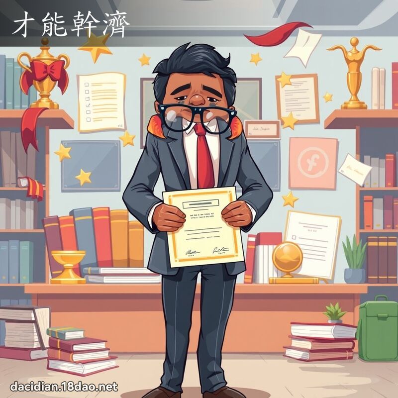 才能幹濟 - 國語大辭典配圖