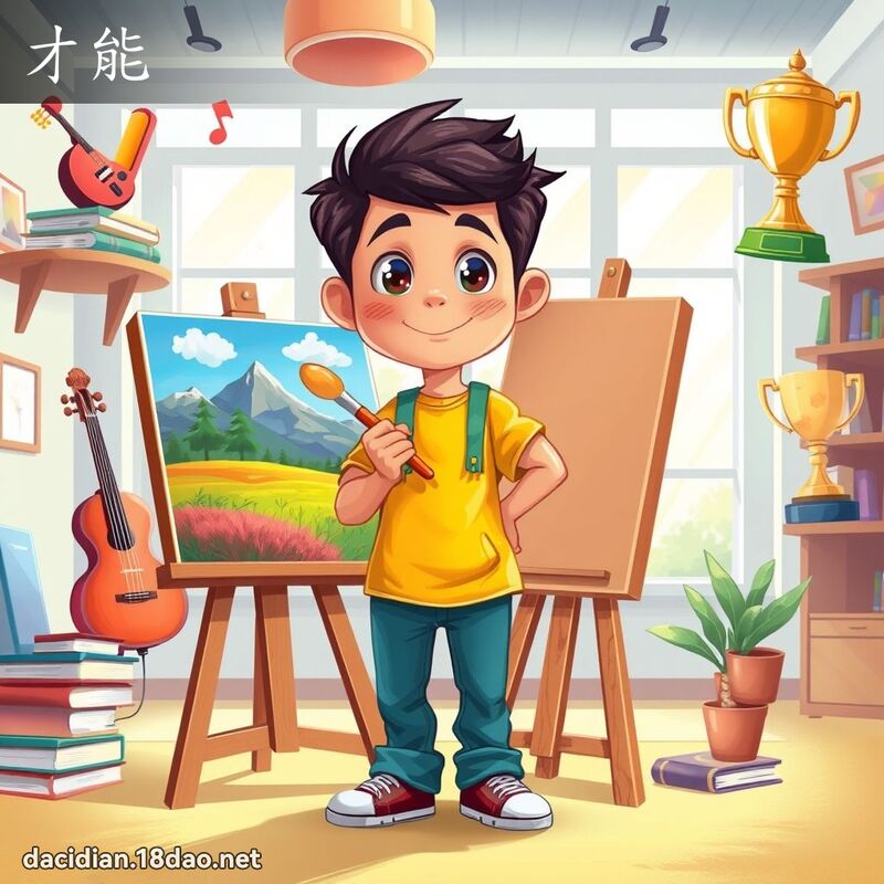 才能 - 國語大辭典配圖