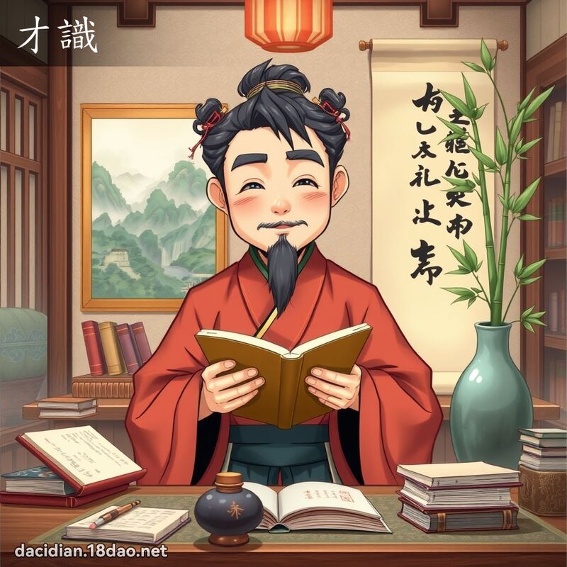 才識 - 國語大辭典配圖