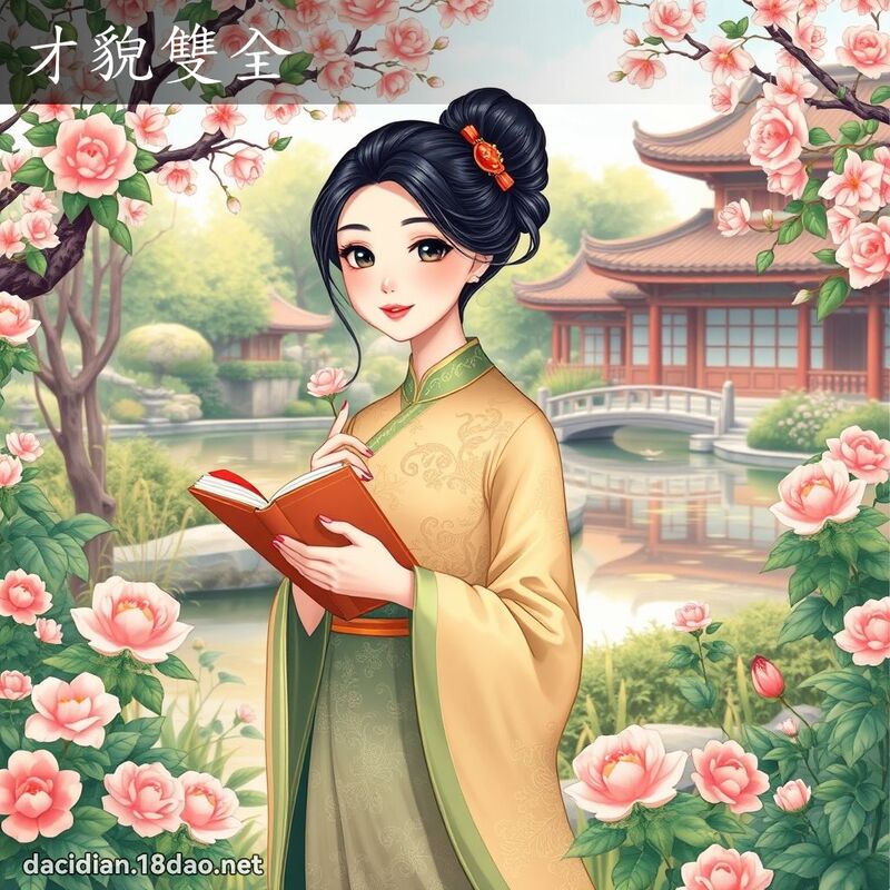 才貌雙全 - 國語大辭典配圖