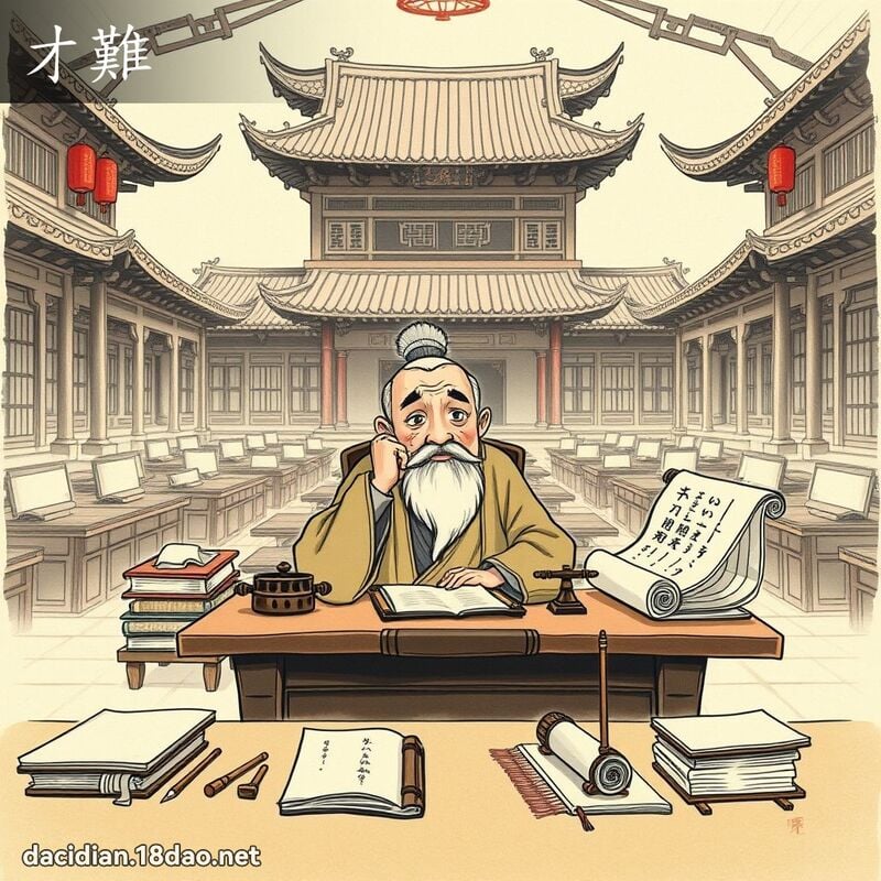 才難 - 國語大辭典配圖
