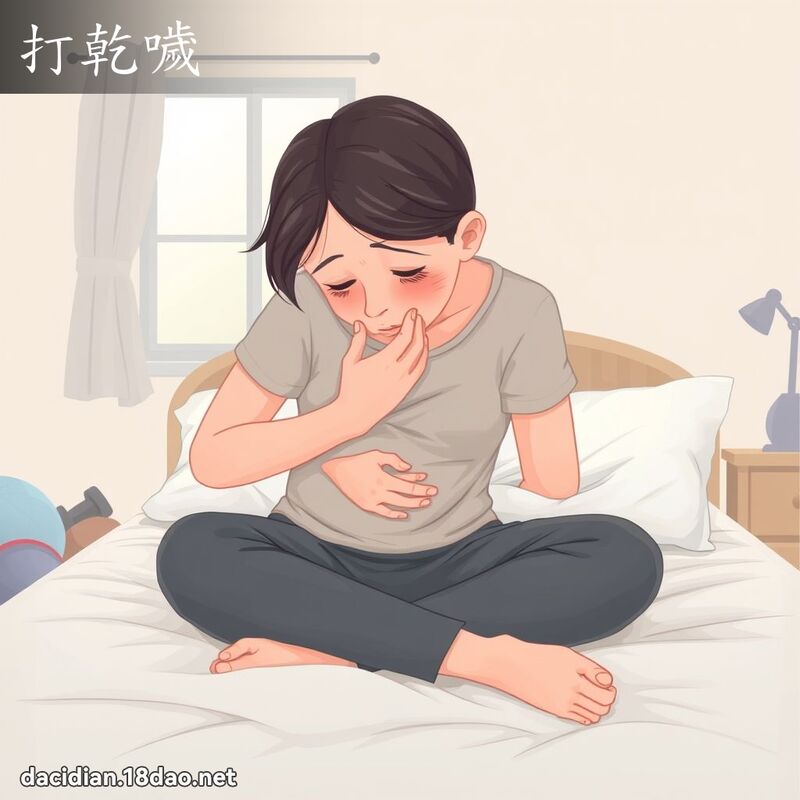 打干噦 - 国语大辞典配图