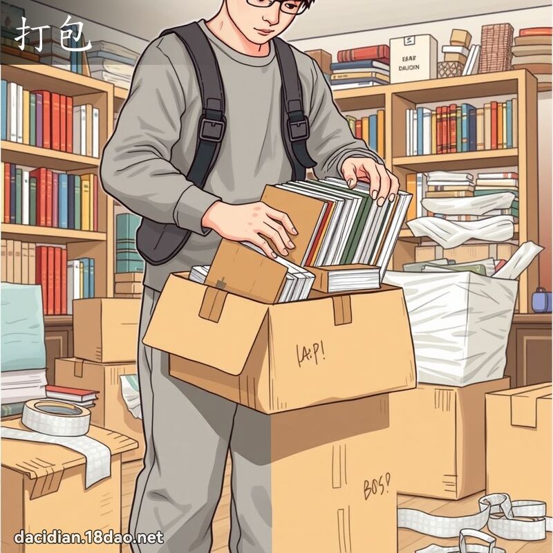 打包 - 國語大辭典配圖