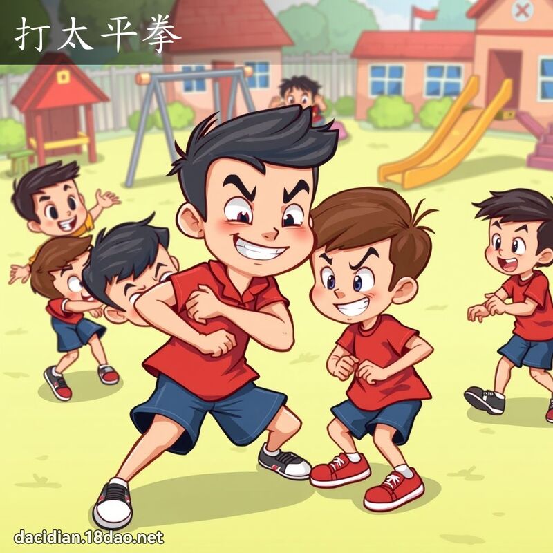 打太平拳 - 國語大辭典配圖