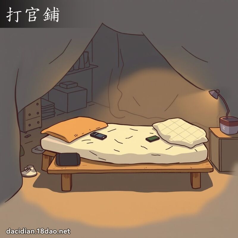 打官鋪 - 國語大辭典配圖