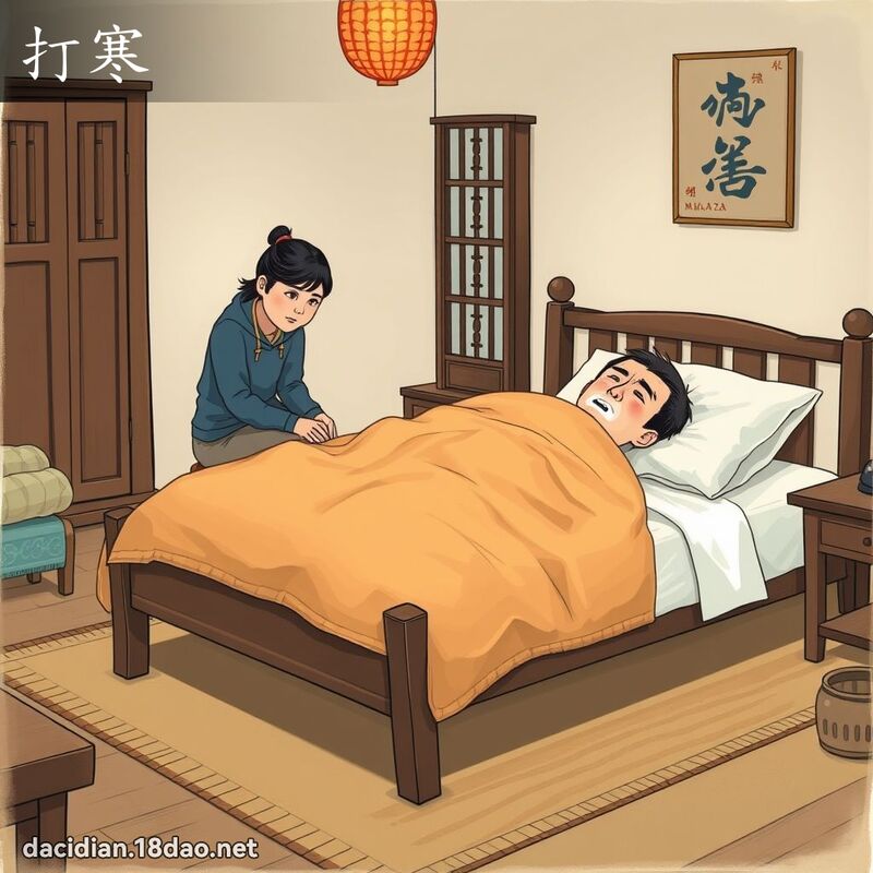 打寒 - 國語大辭典配圖