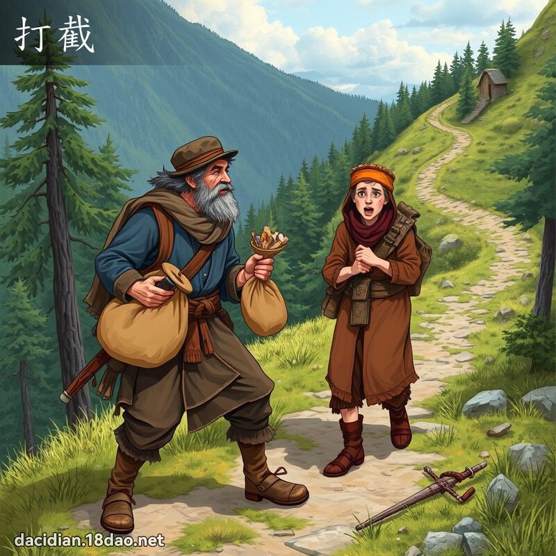打截 - 國語大辭典配圖