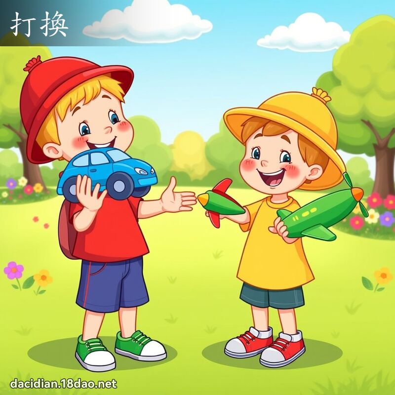 打換 - 國語大辭典配圖