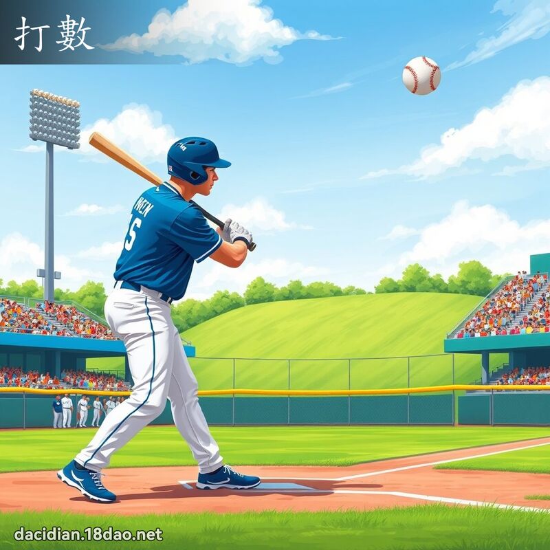 打数 - 国语大辞典配图