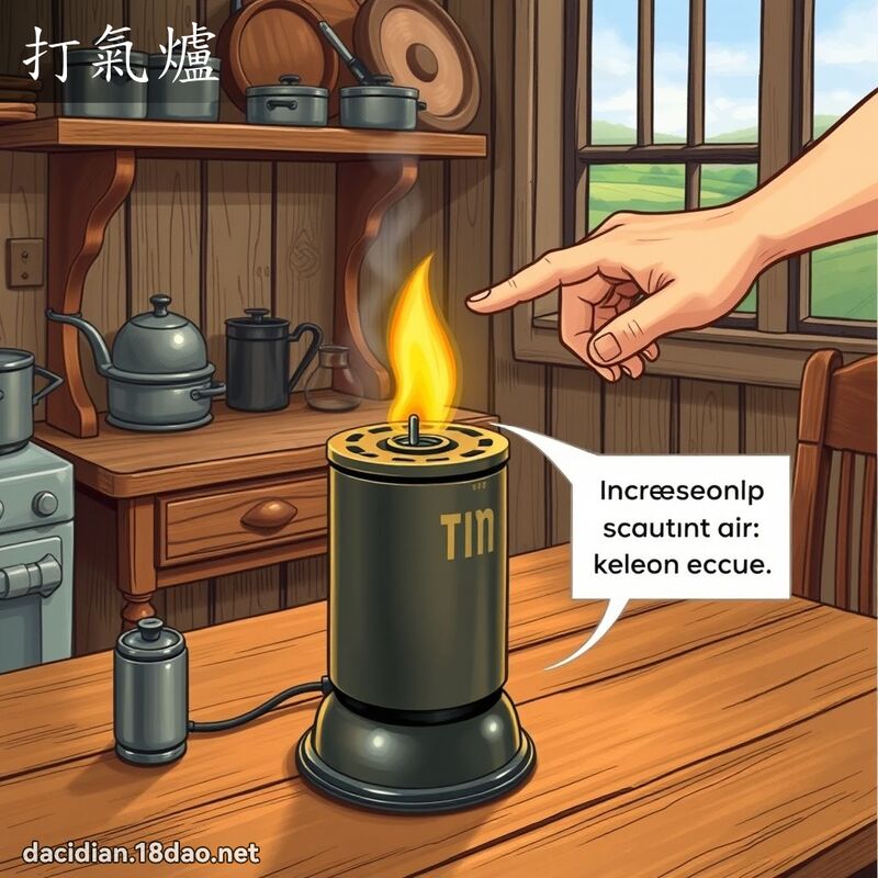 打气炉 - 国语大辞典配图