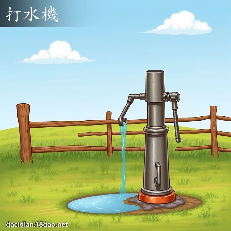 打水机 - 国语大辞典配图
