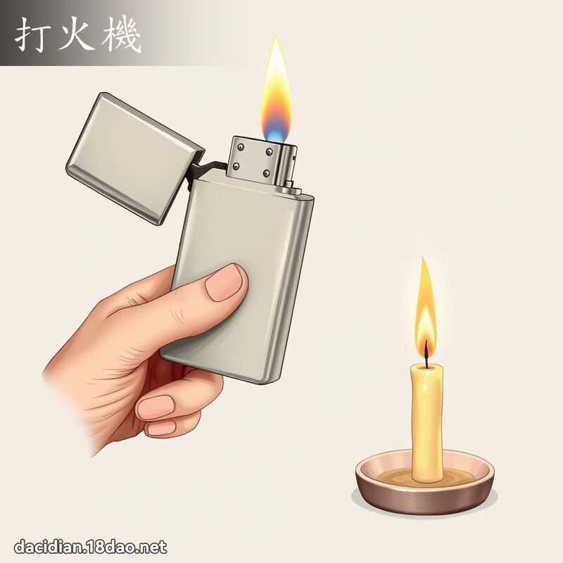 打火機 - 國語大辭典配圖