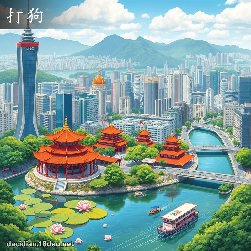 打狗 - 國語大辭典配圖