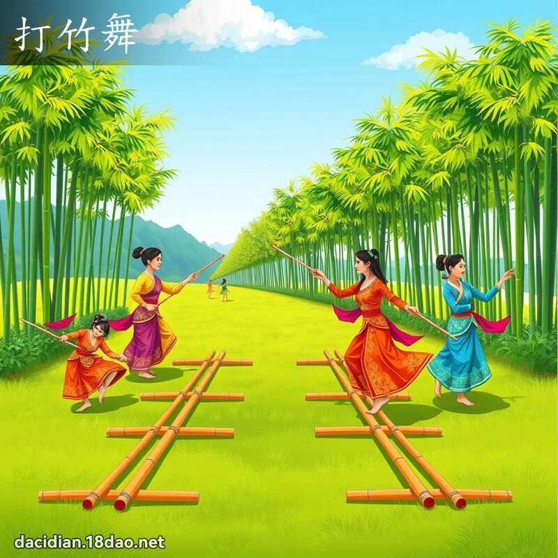 打竹舞 - 國語大辭典配圖