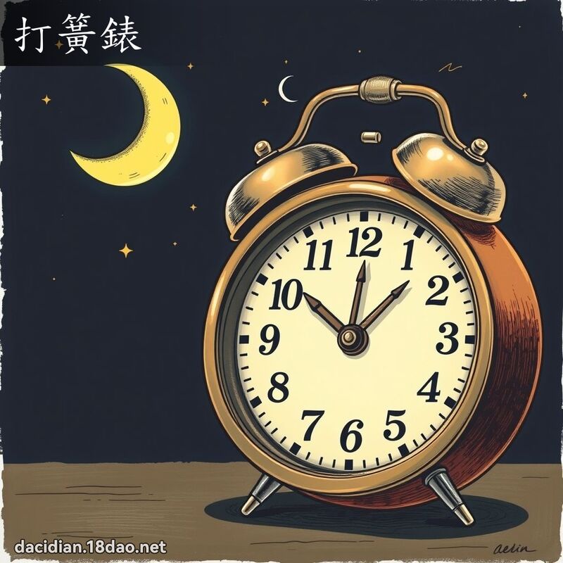 打簧錶 - 国语大辞典配图