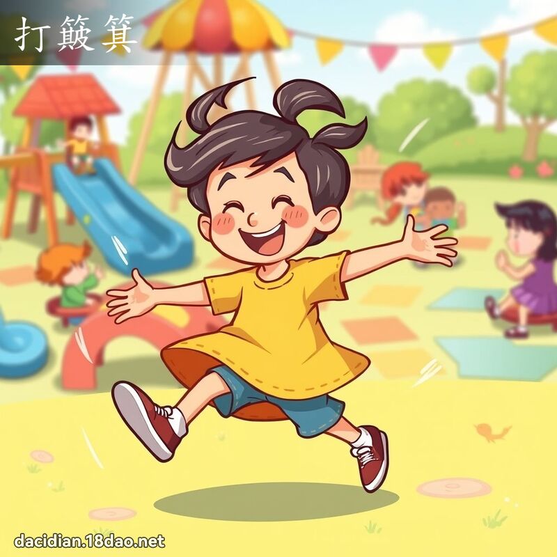 打簸箕 - 國語大辭典配圖