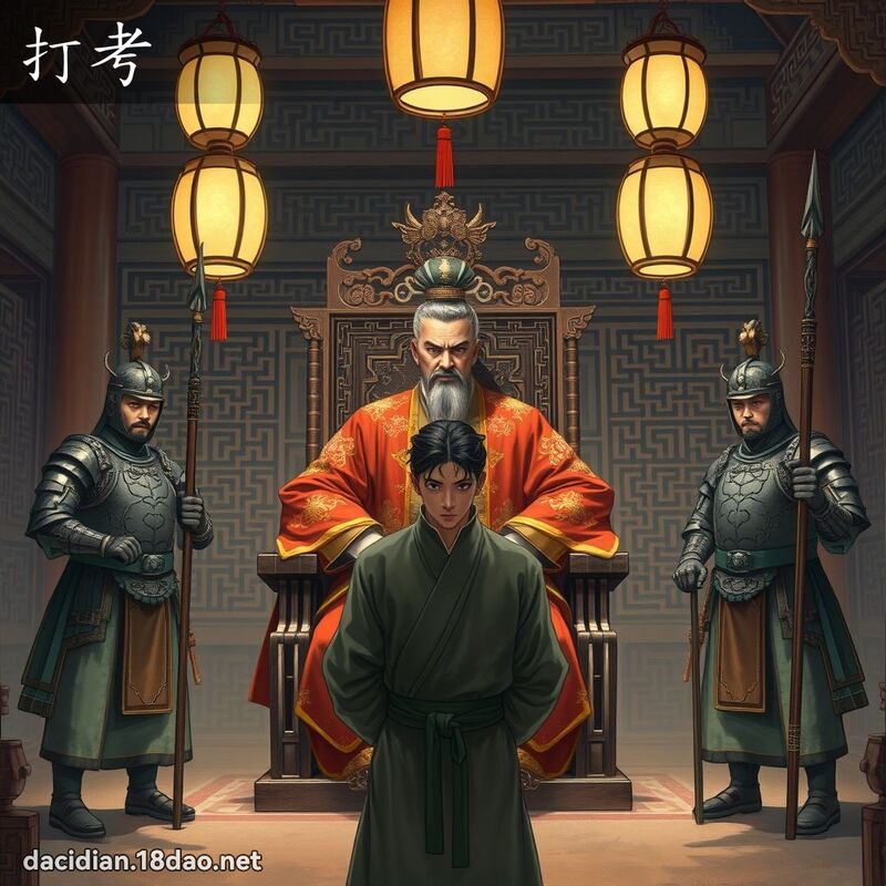 打考 - 国语大辞典配图