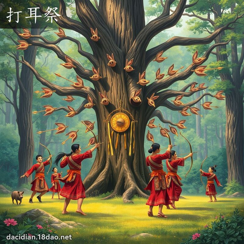 打耳祭 - 国语大辞典配图