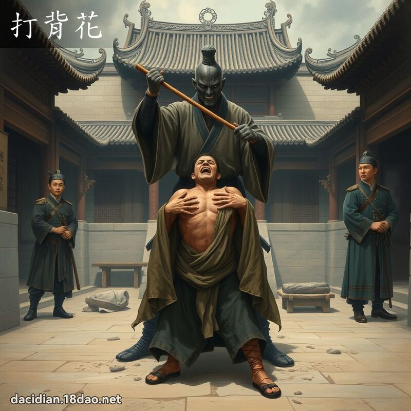 打背花 - 國語大辭典配圖