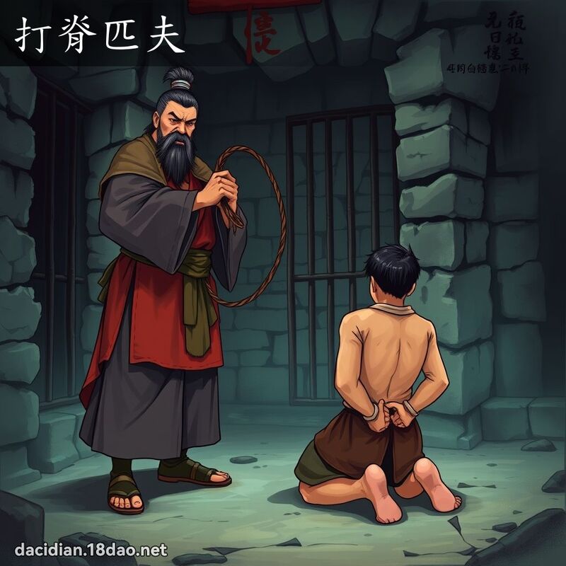 打脊匹夫 - 國語大辭典配圖
