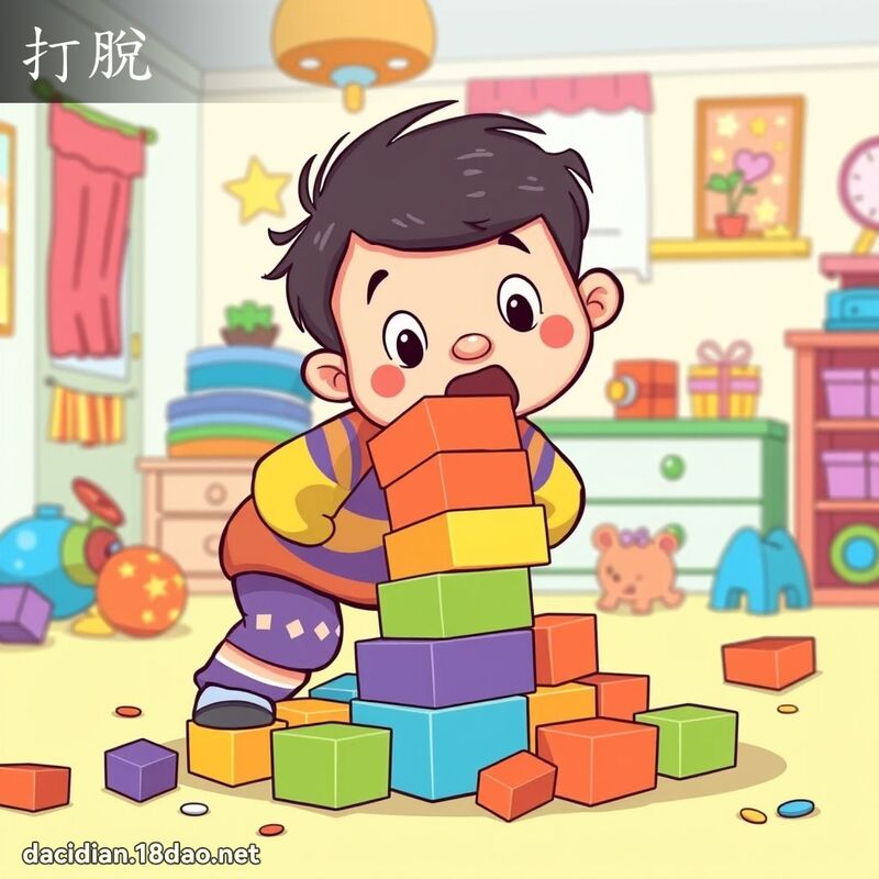 打脫 - 國語大辭典配圖